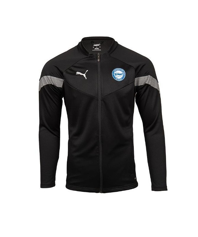 Chaqueta Prepartido Negra Deportivo Alavés