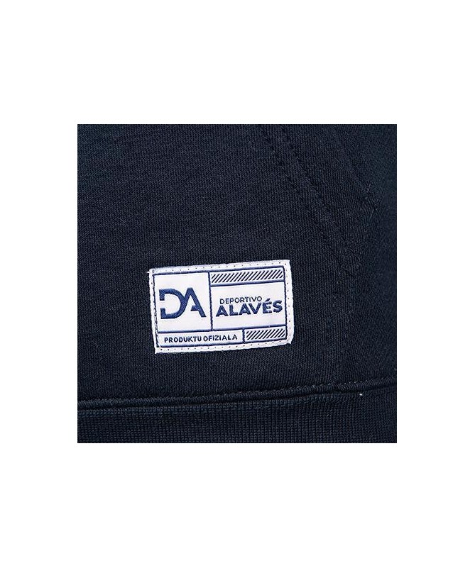Hoodie Deportivo Alavés 1921 Azul Relieve