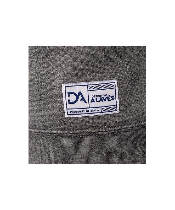 Sudadera Junior Deportivo Alaves Gris Tricolor