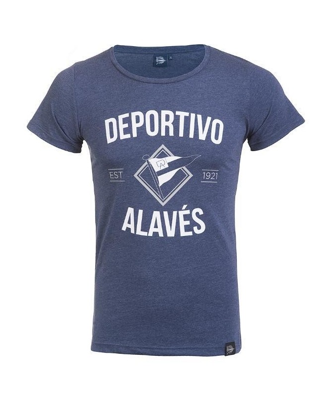 Camiseta Mujer Bandera Clásica Deportivo Alavés