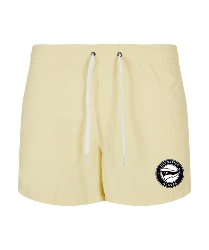 Bañador Deportivo Alavés Beige Crema