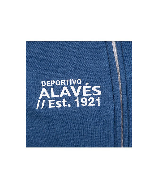 Hoodie Deportivo Alavés Azul Est.1921