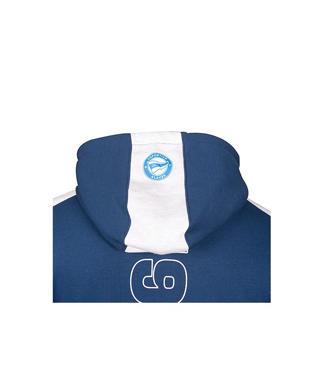 Hoodie Deportivo Alavés Azul Est.1921