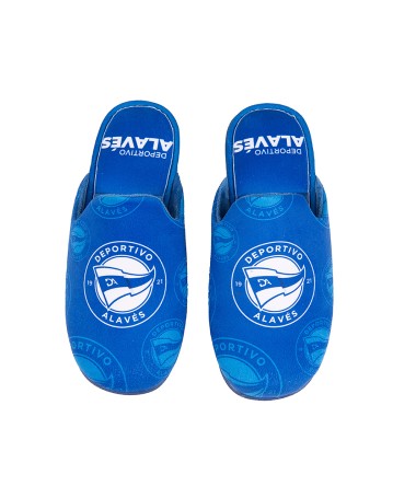Zapatillas Casa Albiazul Multiescudo 23/24, Deportivo Alavés