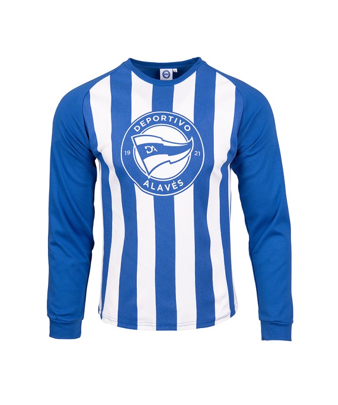 Pijama Rayas Albiazul Deportivo Alavés Junior 23/24