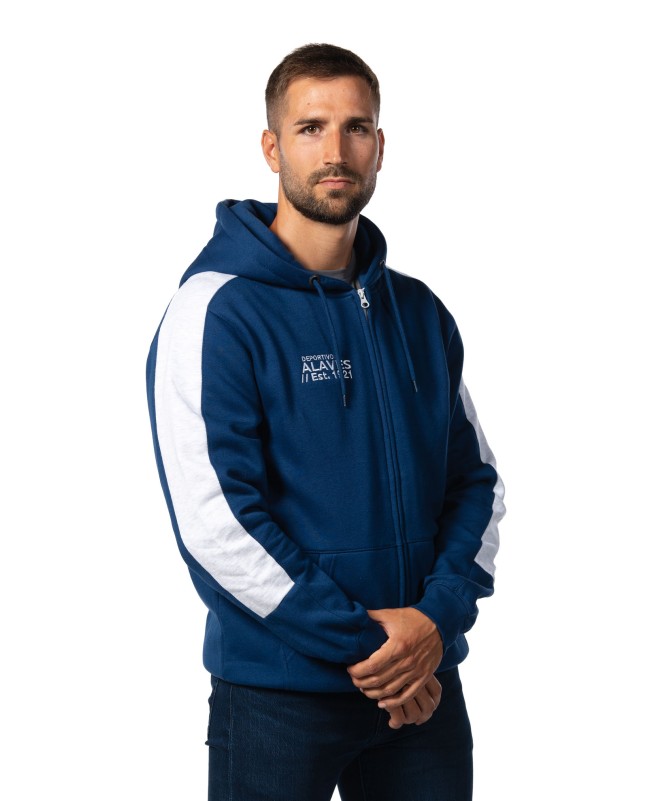 Hoodie Deportivo Alavés Azul Est.1921