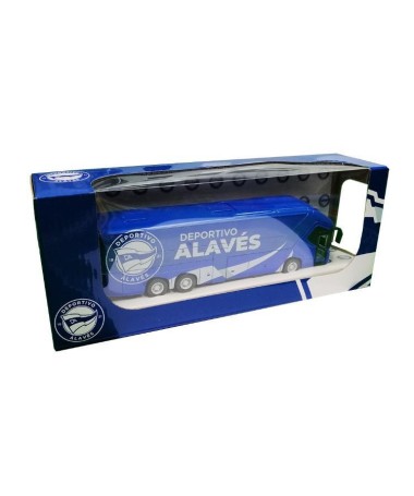 Autobús Deportivo Alavés Nuevo Escudo - Réplica A Escala