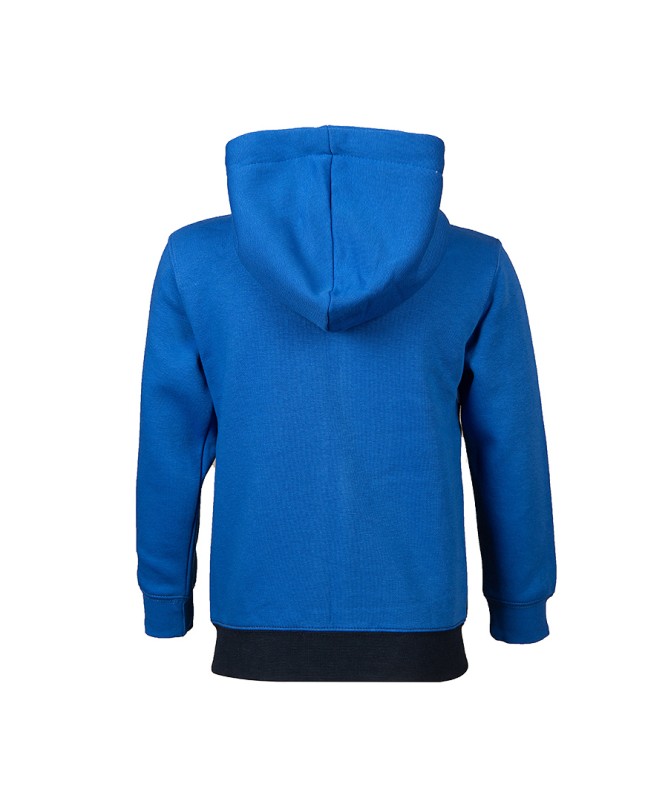 Hoodie Zip Deportivo Alavés Tricolor Albiazul JR
