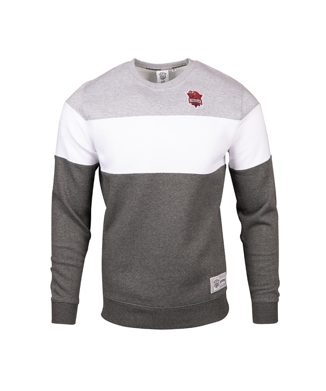 Sudadera Baskonia Tricolor Gris