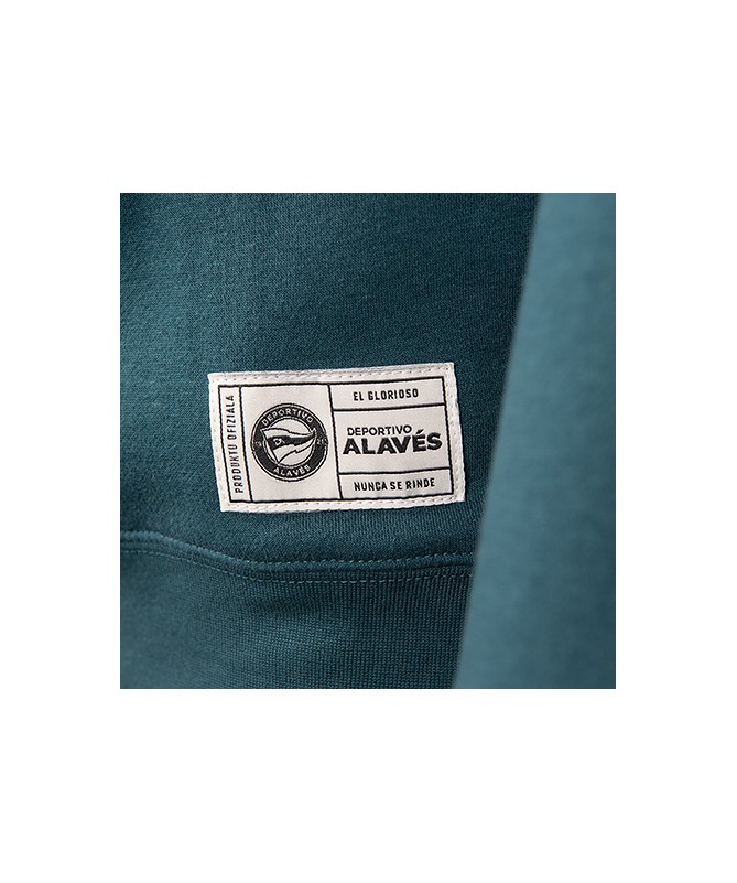 Sudadera Deportivo Alavés Verde Sin Capucha 2024