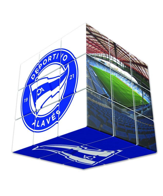 Cubo de Rubik Deportivo Alavés 2024