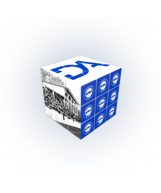Cubo de Rubik Deportivo Alavés 2024
