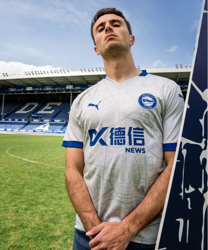 2ª Camiseta Deportivo Alavés 24/25 Full Sponsors