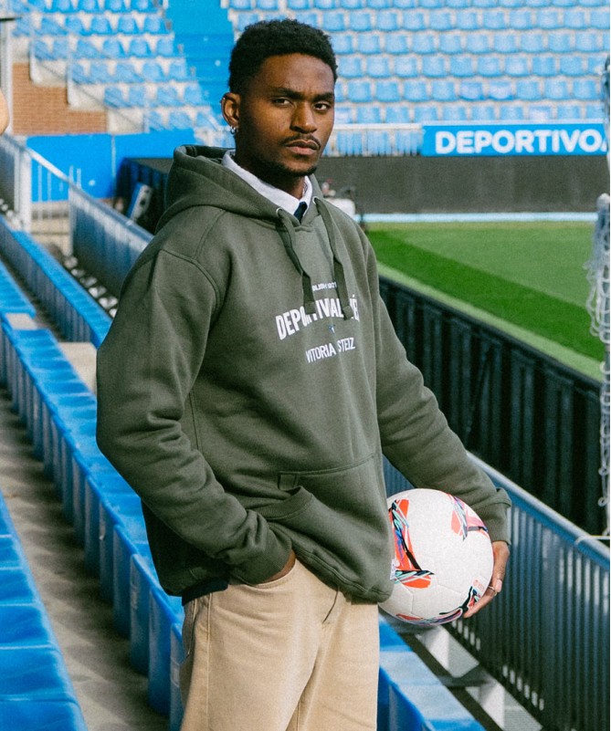 Hoodie Deportivo Alavés Verde