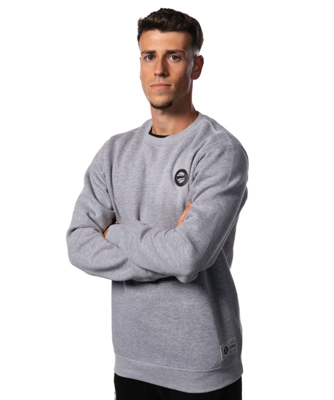 Sudadera Deportivo Alavés Gris Sin Capucha 2024