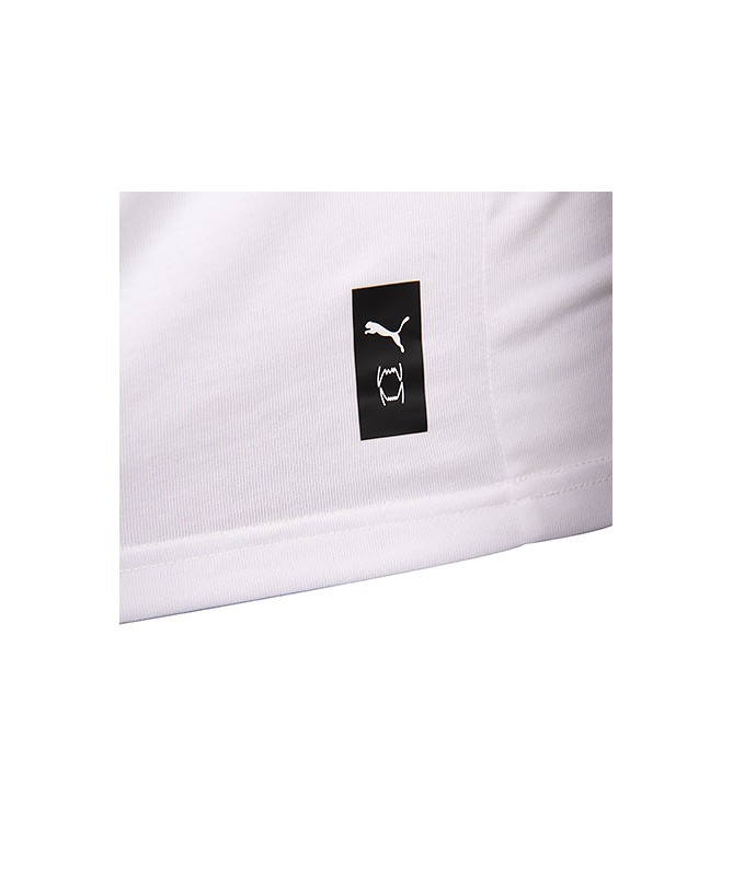 Camiseta Moda Oficial Baskonia Hoops Blanca 25/26