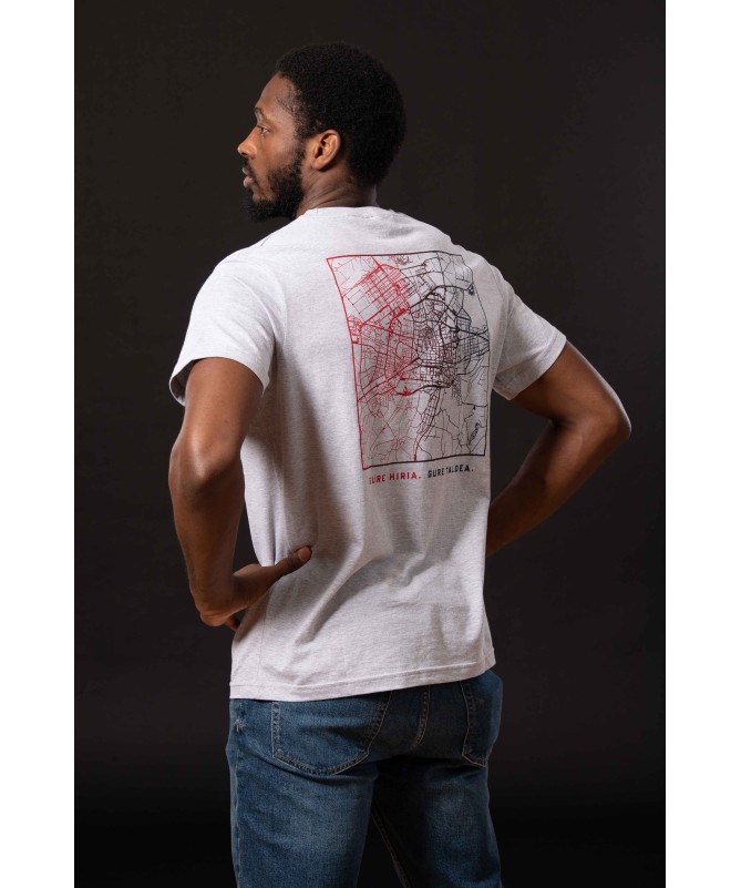 Camiseta Moda Baskonia City Gris 24/25