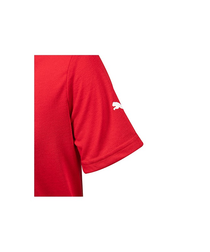 Camiseta Moda Oficial Baskonia Hoops Aker Roja 25/26 Junior