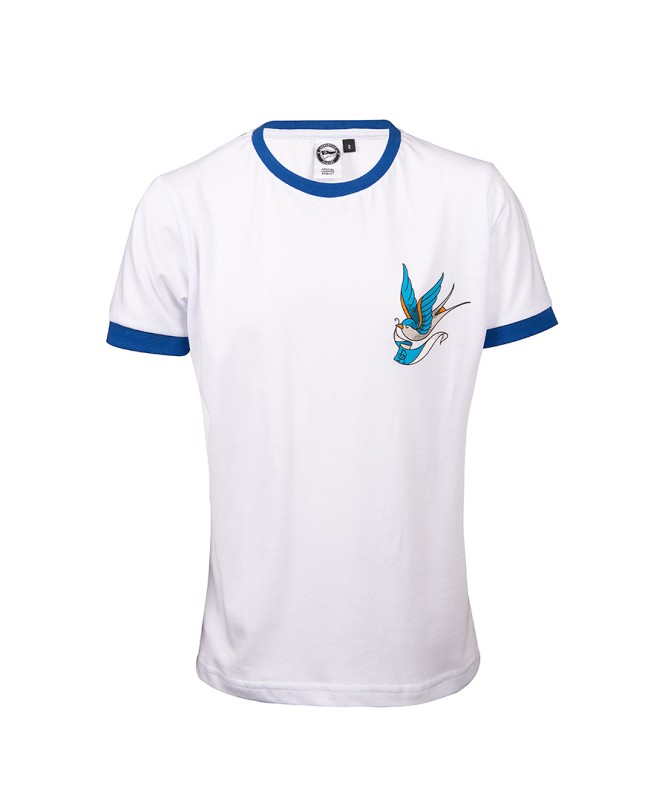 Camiseta Tattoo Bird Blanca Junior