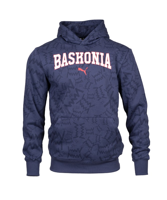 Sudadera Hoodie Oficial Baskonia Paseo Marino 25/26