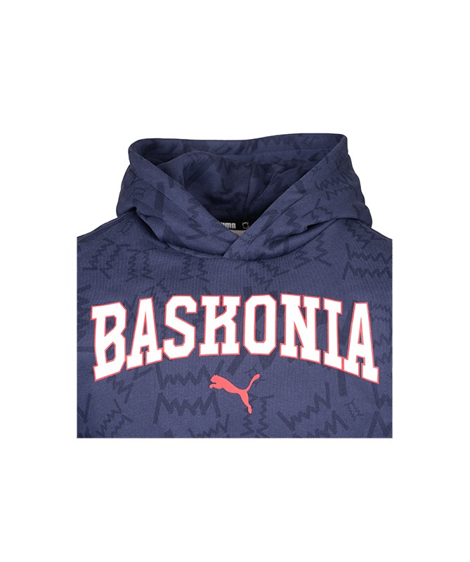 Sudadera Hoodie Oficial Baskonia Paseo Marino 25/26
