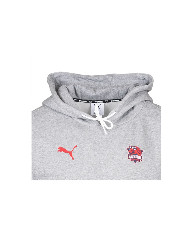 Sudadera Puma Hoops Oficial Baskonia Gris 25/26