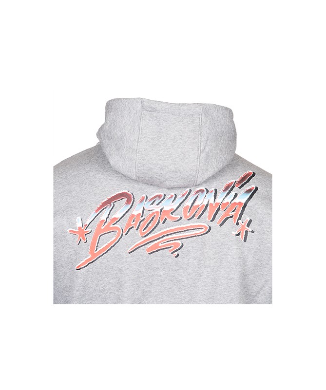 Sudadera Puma Hoops Oficial Baskonia Gris 25/26