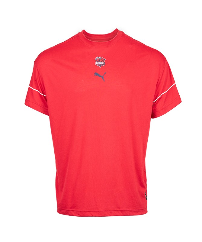 Camiseta Paseo Jugador Oficial Baskonia Roja 25/26 Junior