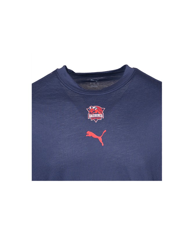 Camiseta Paseo Técnico Oficial Baskonia Marino 25/26 Junior
