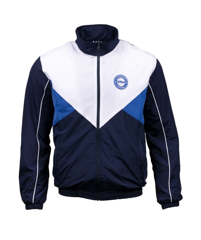Chaqueta Moda Deportivo Alavés Retro Albiazul 25/26