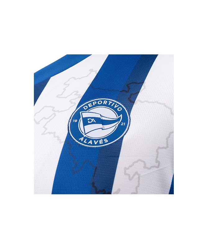 1ª Camiseta Deportivo Alavés 25/26 No Front Sponsors Junior