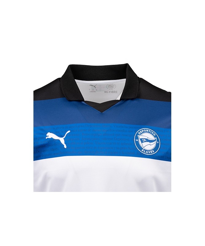 2ª Camiseta Deportivo Alavés 25/26 Full Sponsor Junior