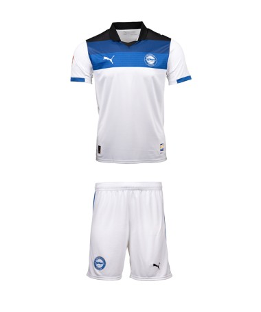 Minikit 2ª Equipación Deportivo Alavés 25/26 No Front Sponsor Junior