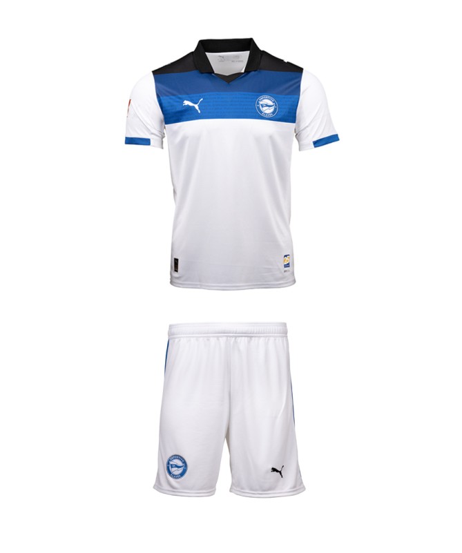 Minikit 2ª Equipación Deportivo Alavés 25/26 No Front Sponsor Junior