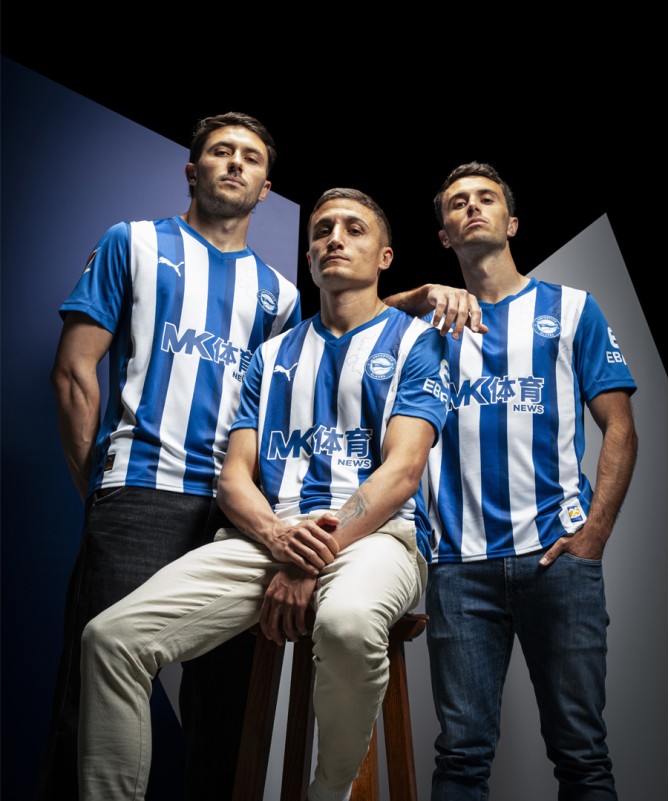 Minikit 1ª Equipación Deportivo Alavés 25/26 Full Sponsor