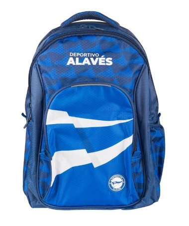 Mochila Escolar Doble Cuerpo Grp/Ac Deportivo Alavés (Adaptable A Carro)