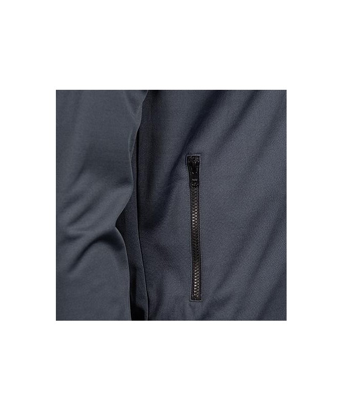 Chaqueta Zip Gris Pockets Deportivo Alavés