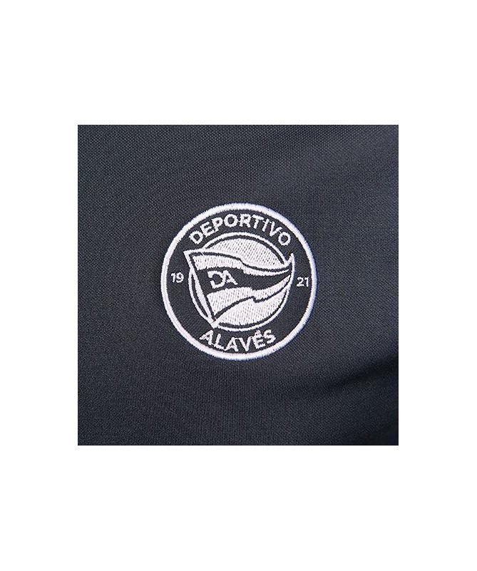 Chaqueta Zip Gris Pockets Deportivo Alavés