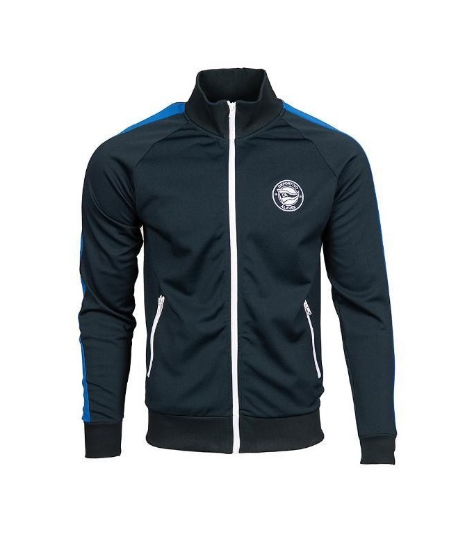 Chaqueta Zip Navy Pockets Deportivo Alavé