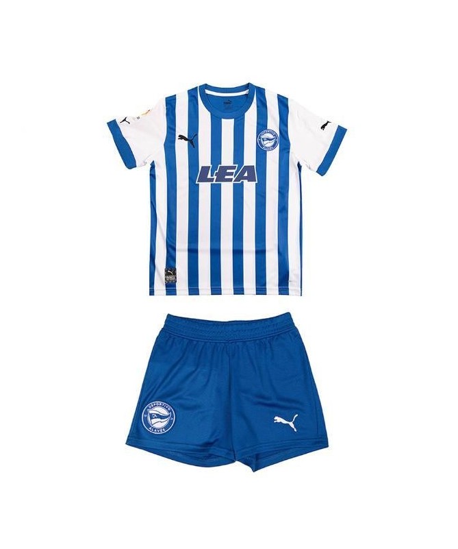 Minikit Infantil 1ª Equipación Deportivo Alavés
