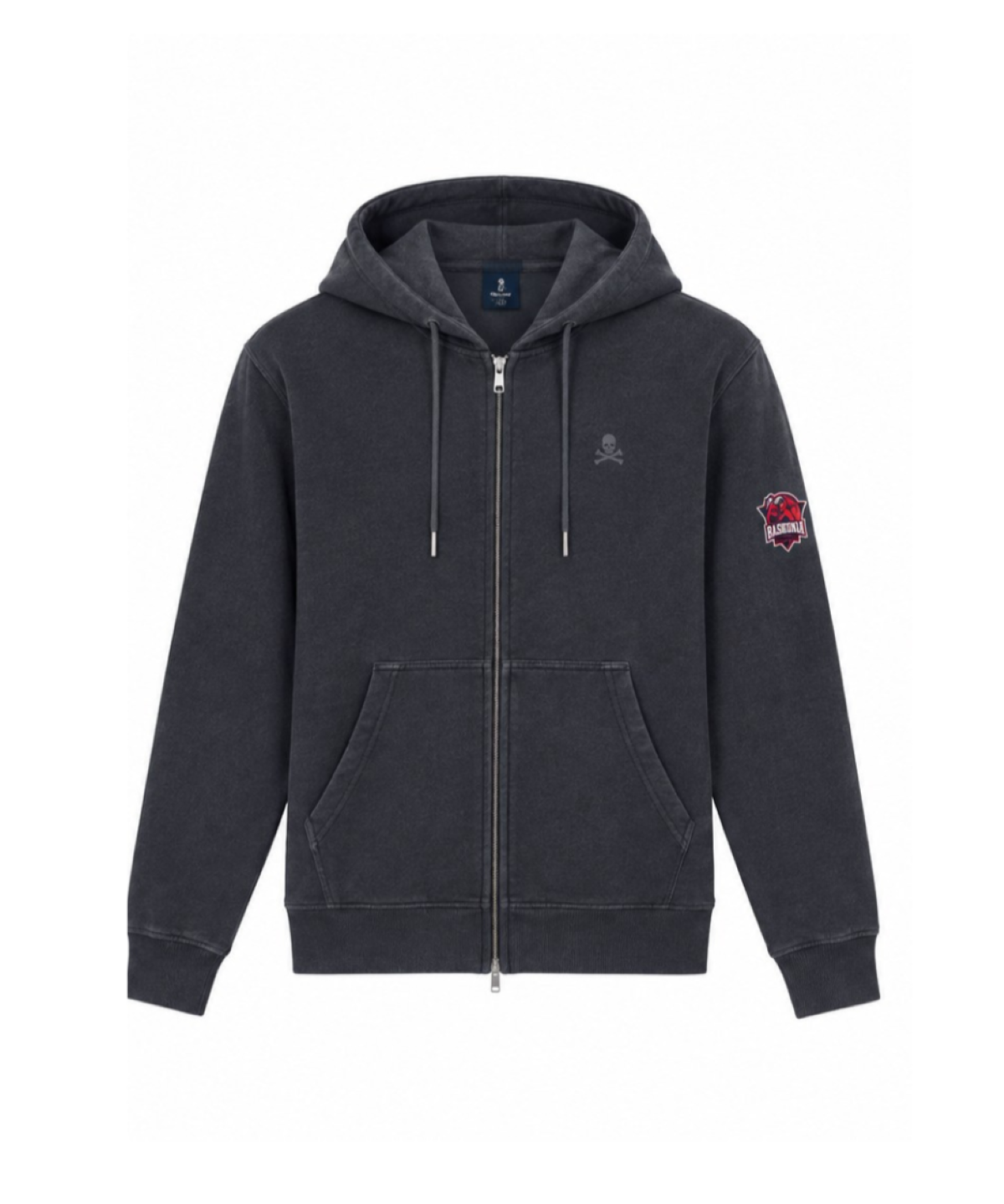HOODIE CALAVERA NAVY BKN X SCALPERS