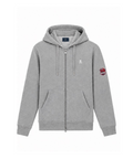 HOODIE CALAVERA GRIS BKN X SCALPERS