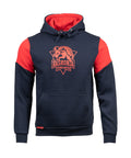 HOODIE MO BKN MARINO ESCUDO ROJO 2026