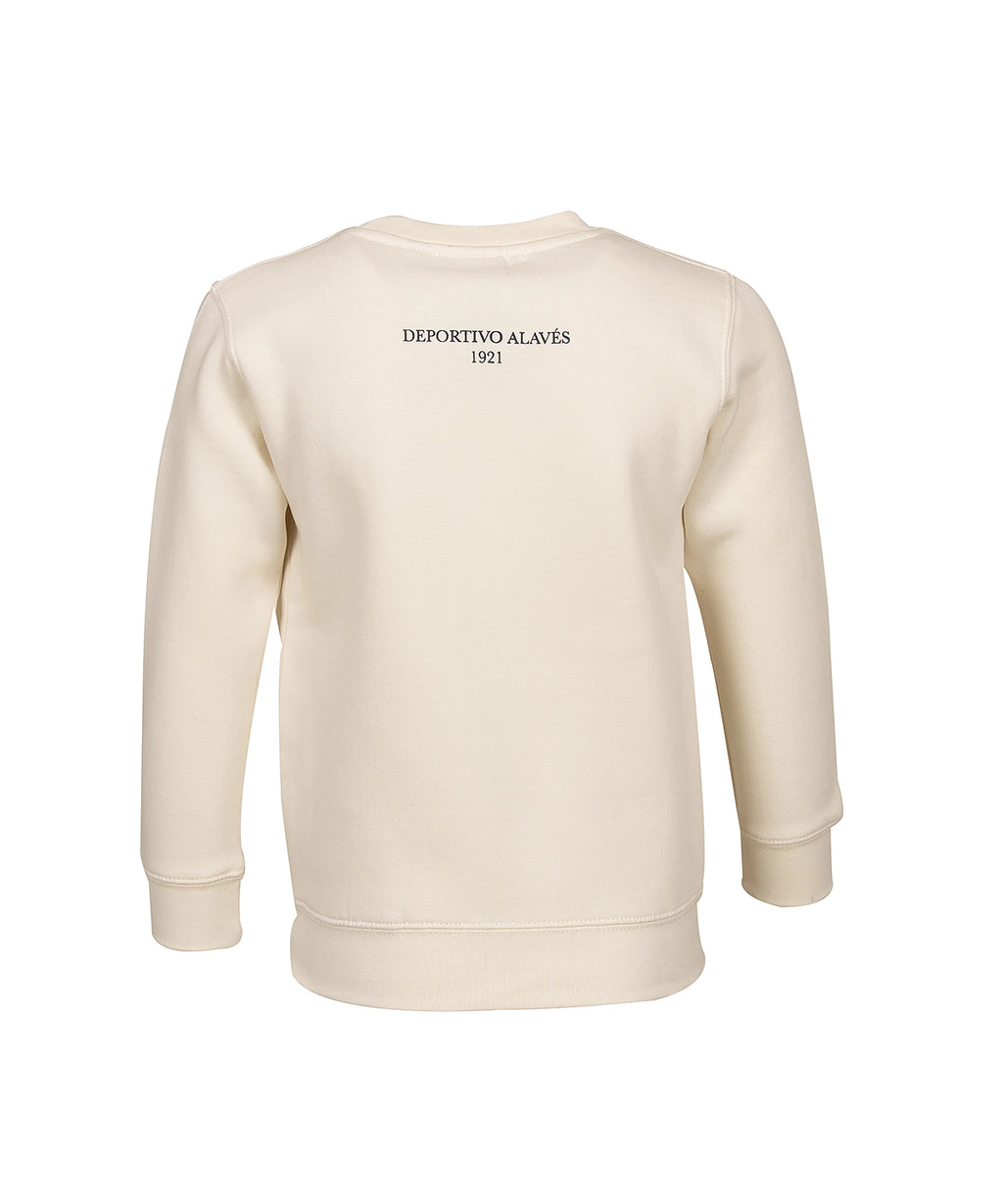 SUDADERA MO DA OFF WHITE INFANTIL BABAZORRO 26-27