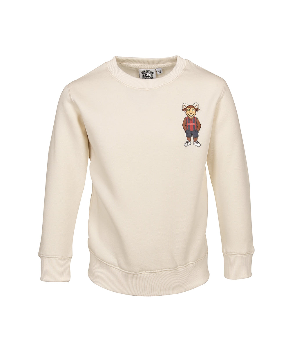 SUDADERA MO BKN OFF WHITE INFANTIL AKER 26-27