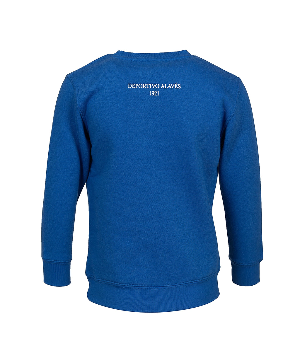 SUDADERA MO DA AZUL INFANTIL BABAZORRO 26-27
