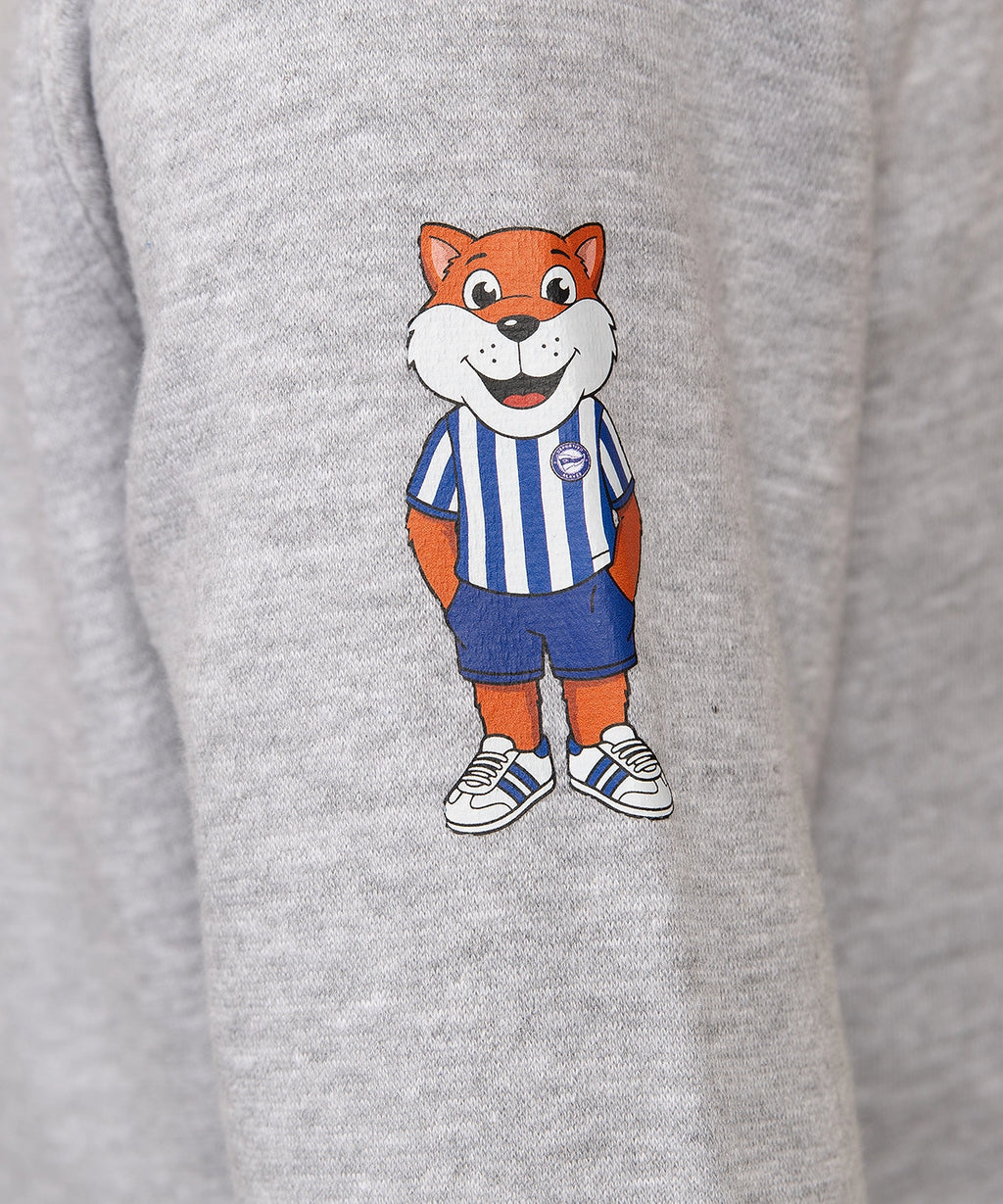 HOODIE MO DA GRIS INFANTIL LOGO DA 26-27