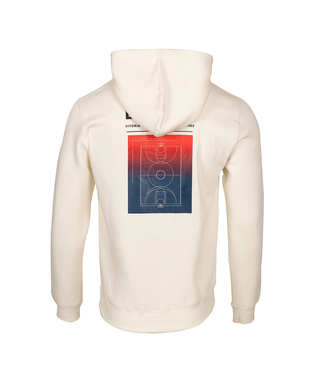 HOODIE MO BKN COURT STUDY OFF WHITE 26-27 JR