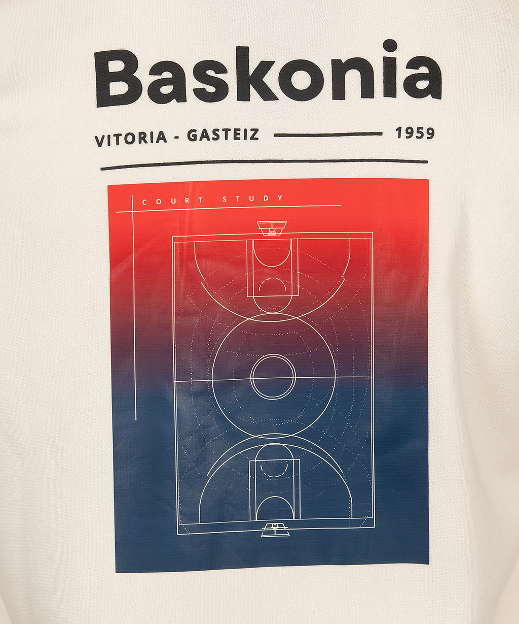 HOODIE MO BKN COURT STUDY OFF WHITE 26-27 JR