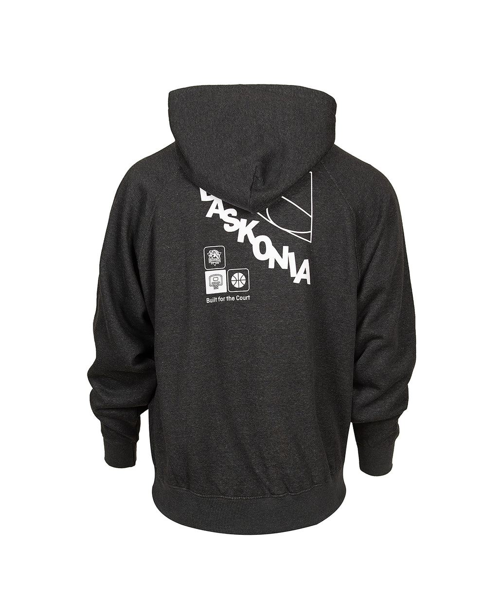HOODIE MO BKN BUILT COURT NEGRA 26-27 JR